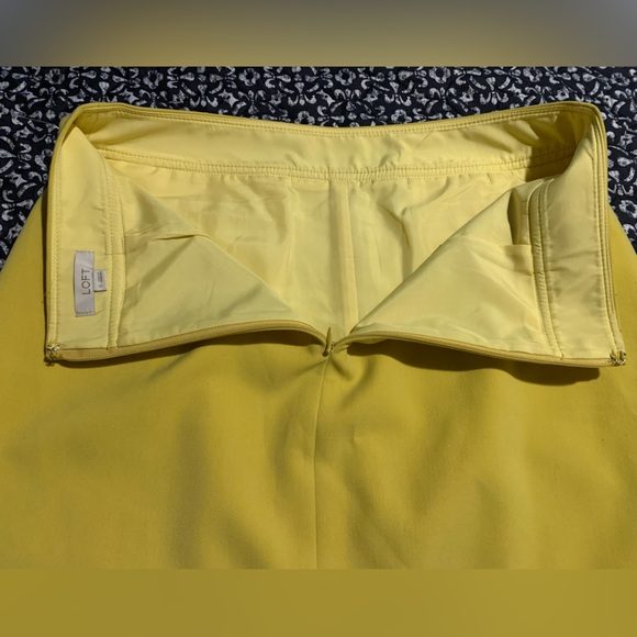 Loft mod retro yellow skirt - Picture 3 of 5